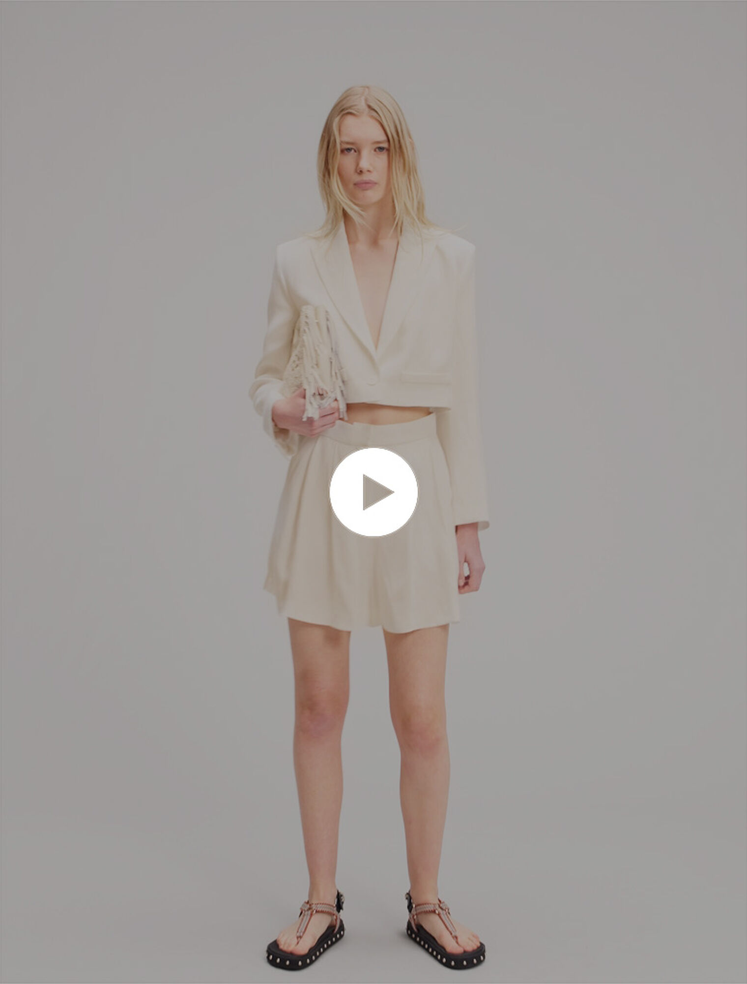 Short suit jacket